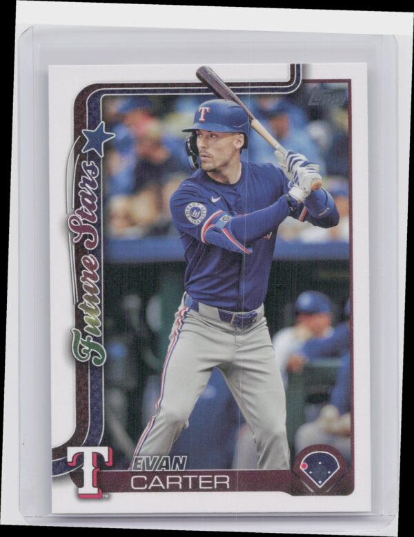 2025 Topps Evan Carter #288 Rangers