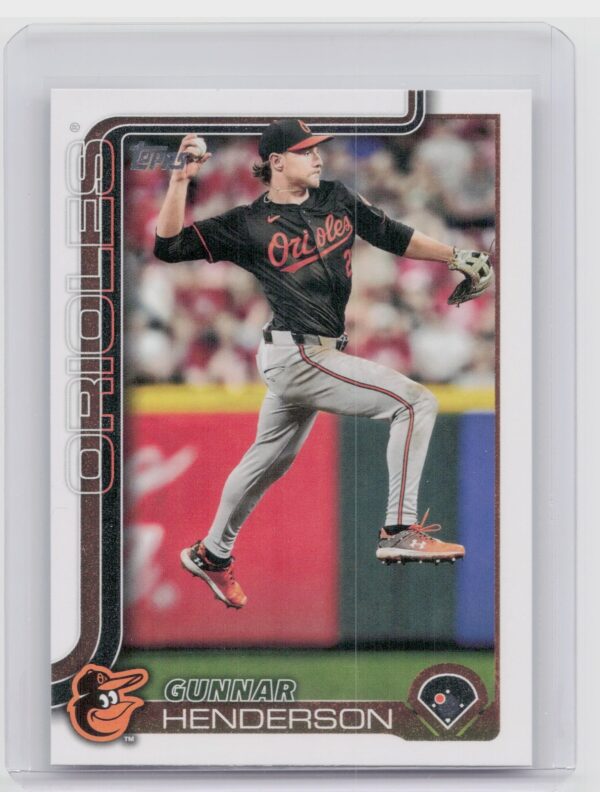 2025 Topps Gunnar Henderson #65 Orioles