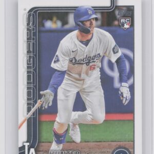 2025 Topps Hunter Feduccia RC #68 Dodgers