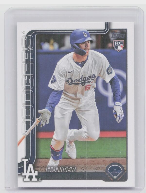 2025 Topps Hunter Feduccia RC #68 Dodgers