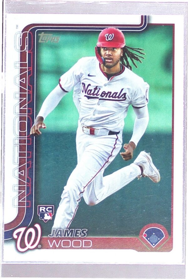2025 Topps James Wood RC #181 Nationals