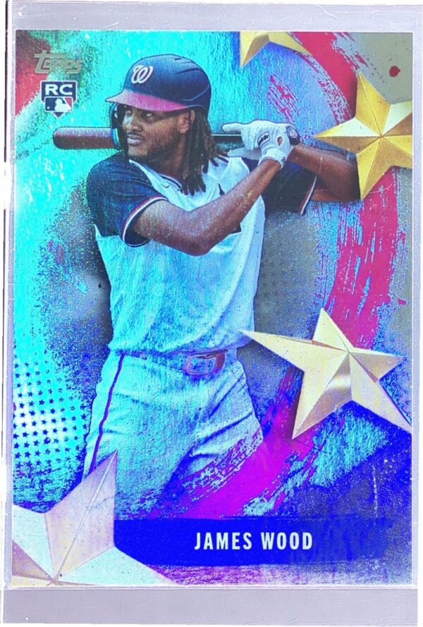 2025 Topps James Wood RC #SMLB-18 Nationals Stars of MLB