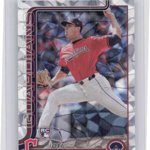 2025 Topps Joey Cantillo Diamante Foil RC #318 Guardians