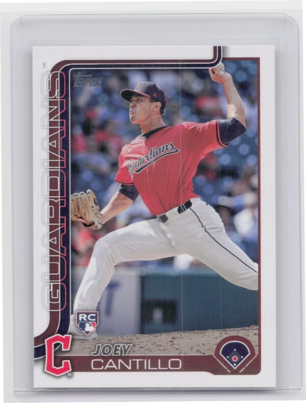 2025 Topps Joey Cantillo RC #318 Guardians