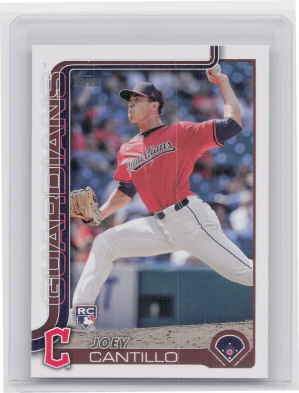 2025 Topps Joey Cantillo RC #318 Guardians