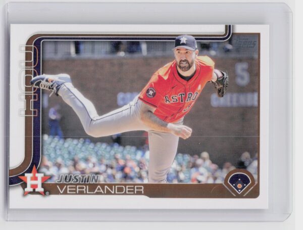 2025 Topps Justin Verlander #118 Astros