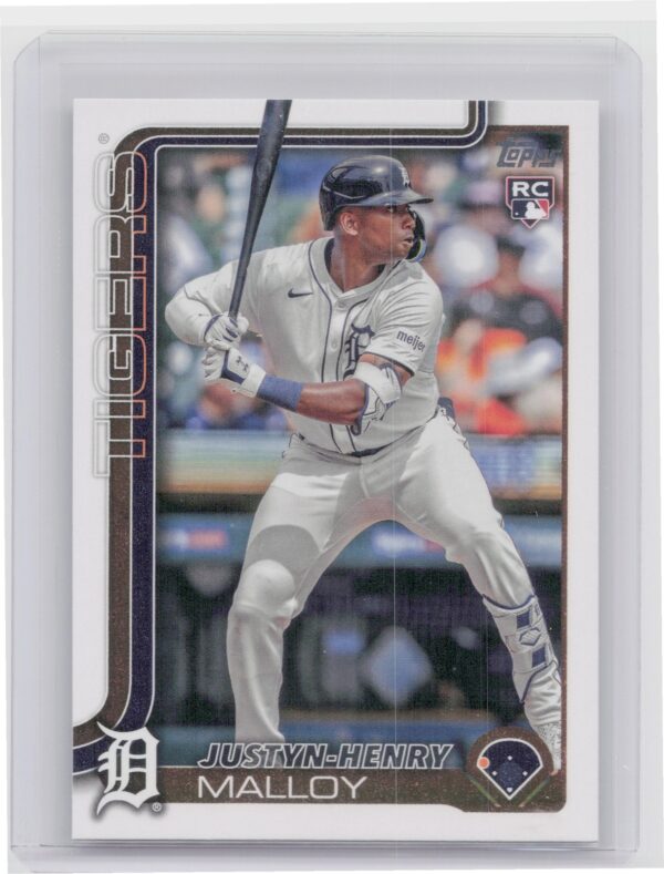 2025 Topps Justyn-Henry Malloy RC #269 Tigers