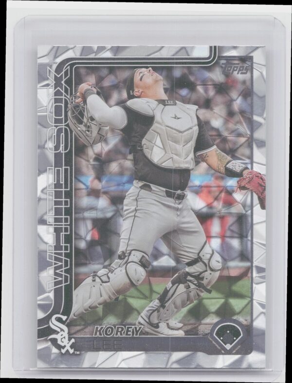 2025 Topps Korey Lee Diamante Foil #257 Sox
