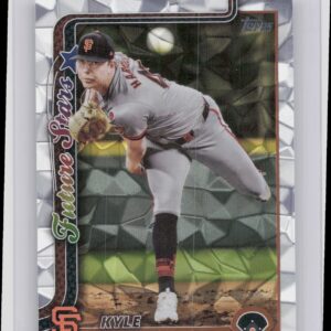 2025 Topps Kyle Harrison Diamante Foil #177 Giants