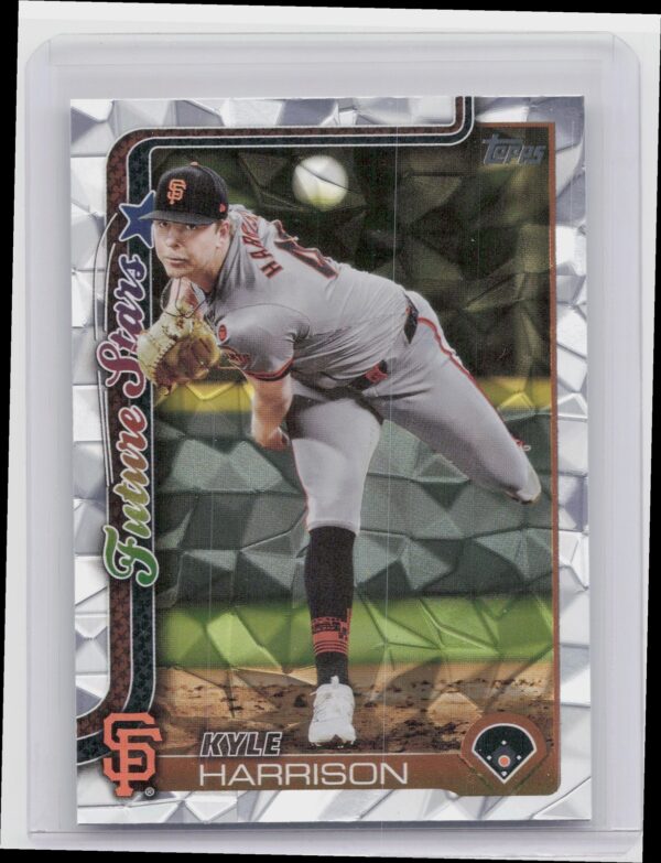 2025 Topps Kyle Harrison Diamante Foil #177 Giants