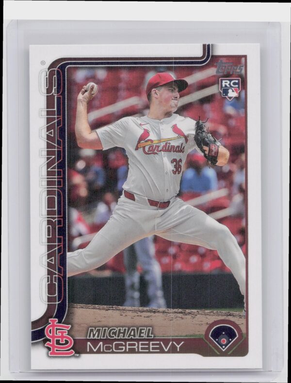 2025 Topps Michael McGreevy RC #193 Cardinals