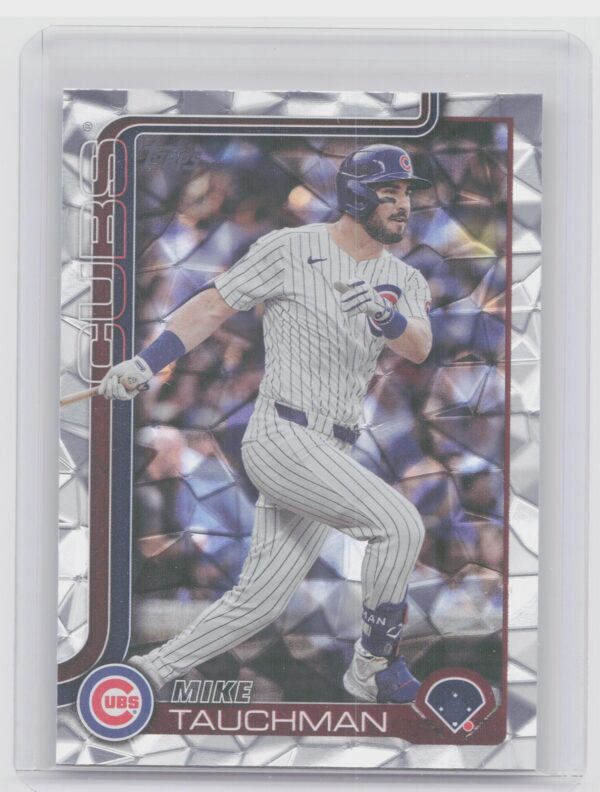 2025 Topps Mike Tauchman Diamante Foil #261 Cubs