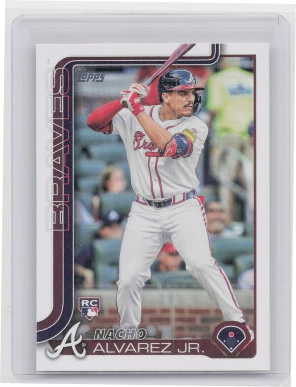 2025 Topps Nacho Alvarez Jr. RC #223 Braves
