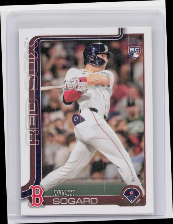 2025 Topps Nick Sogard RC #94 Red Sox