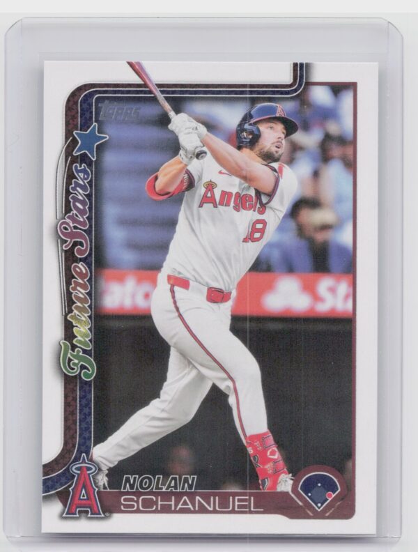 2025 Topps Nolan Schanuel #210 Angels