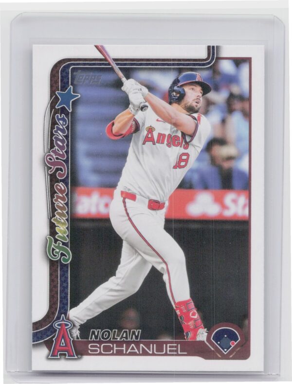 2025 Topps Nolan Schanuel #210 Angels
