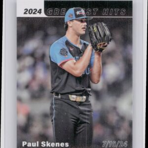 2025 Topps Paul Skenes #GH-24 Pirates 2024 Greatest Hits