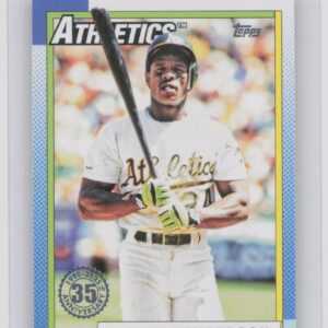 2025 Topps Rickey Henderson #T90-46 Athletics 1990 Topps Baseball 35th Anniversa