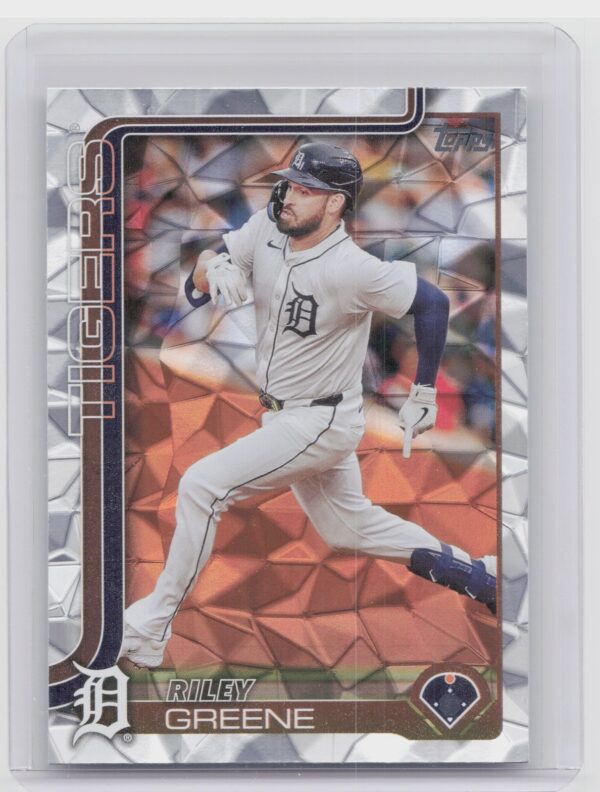 2025 Topps Riley Greene Diamante Foil #332 Tigers
