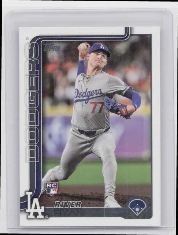 2025 Topps River Ryan RC #273 Dodgers