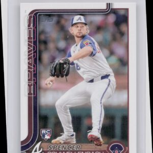 2025 Topps Spencer Schwellenbach RC #103 Braves