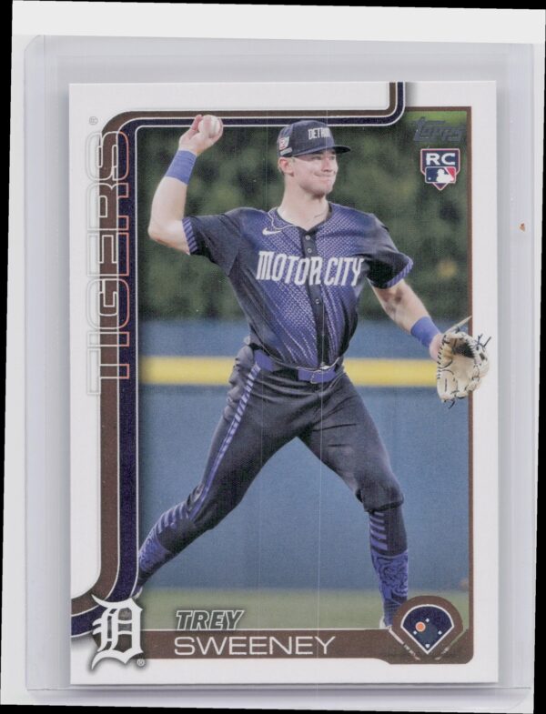2025 Topps Trey Sweeney RC #67 Tigers