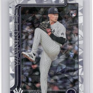 2025 Topps Will Warren Diamante Foil #97 Yankees