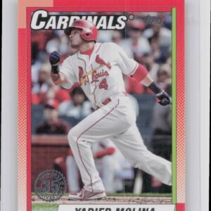 2025 Topps Yadier Molina #T90-5 Cardinals 1990 Topps Baseball 35th Anniversary