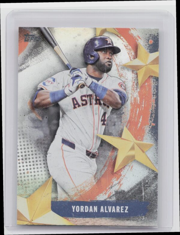 2025 Topps Yordan Alvarez #SMLB-9 Astros Stars of MLB
