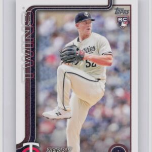 2025 Topps Zebby Matthews RC #283 Twins