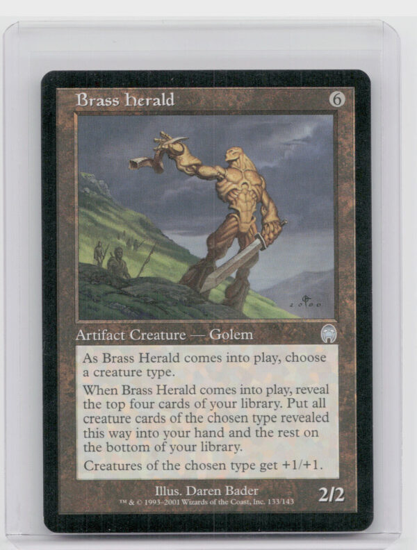 MTG Apocalypse Brass Herald