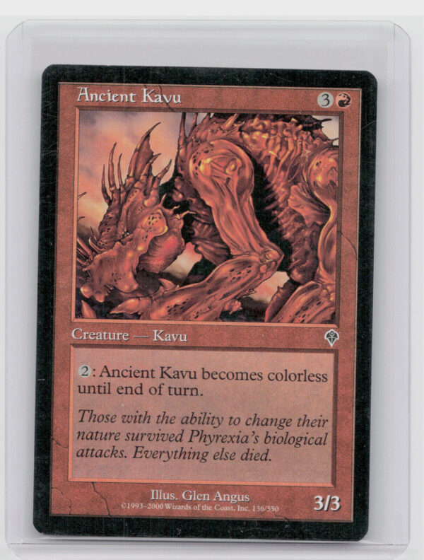 MTG Invasion Ancient Kavu
