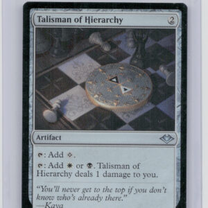 MTG Modern Horizons Talisman of Hierarchy Foil 233/254