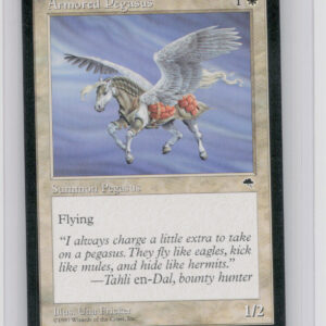 MTG Tempest Armored Pegasus