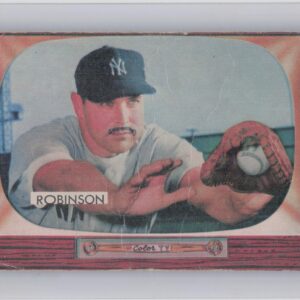 1955 Bowman Eddie Robinson #153 Yankees