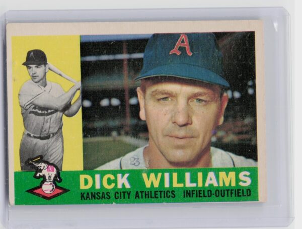 1960 Topps Dick Williams #188 Athletics