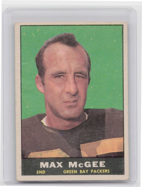 1961 Topps Max McGee #42 Packers