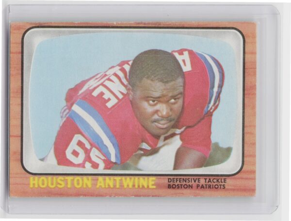 1966 Topps Houston Antwine #2 Patriots