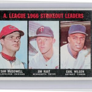 1967 Topps Sam McDowell / Jim Kaat / Earl Wilson #237 Tigers