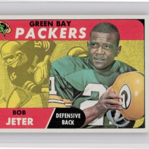 1968 Topps Bob Jeter RC #52 Packers
