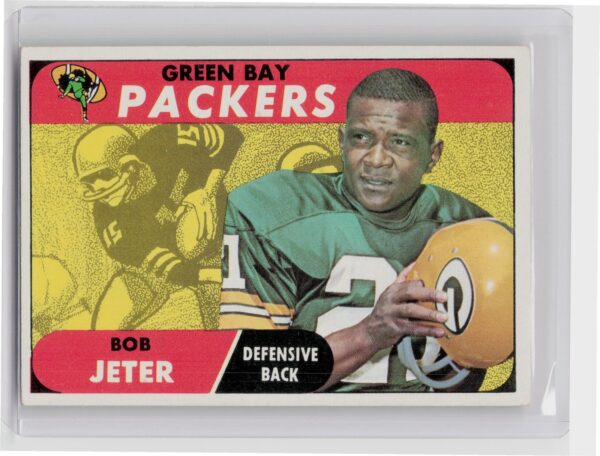 1968 Topps Bob Jeter RC #52 Packers