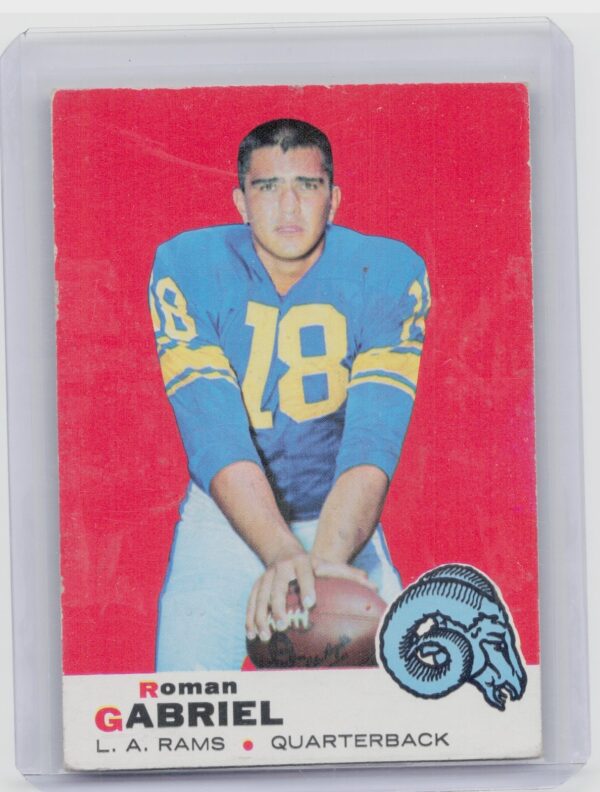 1969 Topps Roman Gabriel #125 Rams