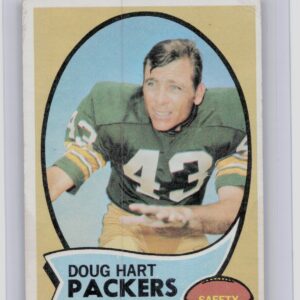 1970 Topps Doug Hart RC #2 Packers