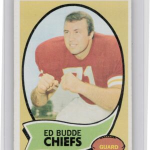 1970 Topps Ed Budde #77 Chiefs