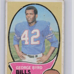 1970 Topps George Byrd #119 Bills