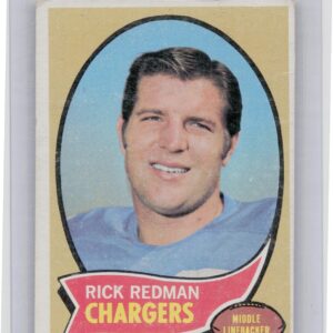1970 Topps Rick Redman #118 Chargers
