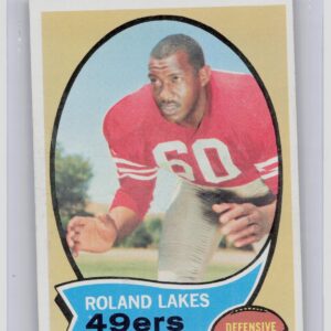 1970 Topps Roland Lakes #27 49ers