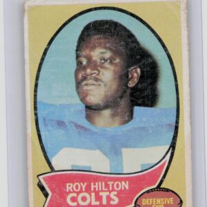 1970 Topps Roy Hilton #38 Colts