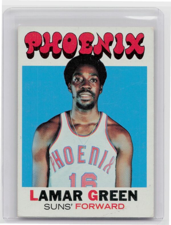 1971-72 Topps Lamar Green #39 Suns
