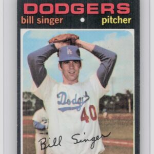 1971 Topps Bill Singer #145 Dodgers